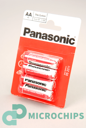 Батарейка Panasonic Zinc Carbon R6/AA 4BP
