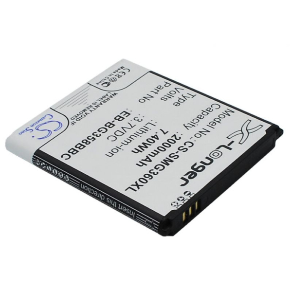 Купить Аккумулятор для Samsung Galaxy Core Lite 4G (EB-BG358BBC) 2000mAh Аккумулятор для Samsung Galaxy Core Lite 4G (EB-BG358BBC) 2000mAh