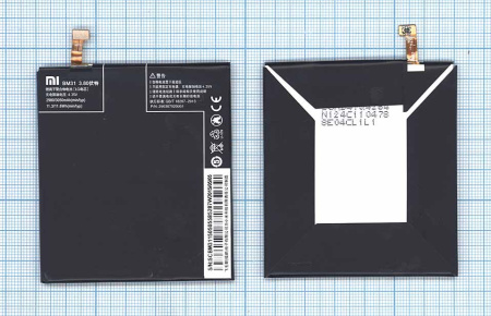 Аккумулятор BM31 для Xiaomi Mi 3, 3.8В, 2900мАч