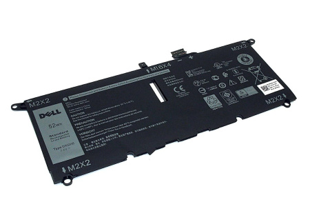 Аккумулятор (батарея) 0H754V для ноутбука Dell XPS 13 9370, 7.6V, 6500mAh (оригинал)