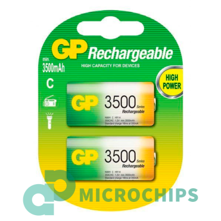 Аккумулятор GP 350 CHC HR 26/50 (NiMH, 3500mAh) 2BP