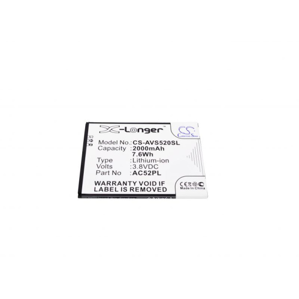 Аккумулятор для Archos 52 Platinum 2000mah