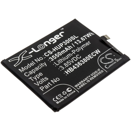 Аккумулятор для HUAWEI P30 (HB436380ECW) 3550mAh