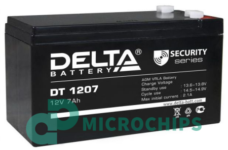 Купить Аккумулятор Delta DT 1207 (AGM, 7Ah) Аккумулятор Delta DT 1207 (AGM, 7Ah)