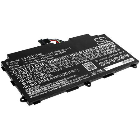 Аккумулятор для Fujitsu STYLISTIC Q736, Q737, Q775 (CP675904-01) 4200mah