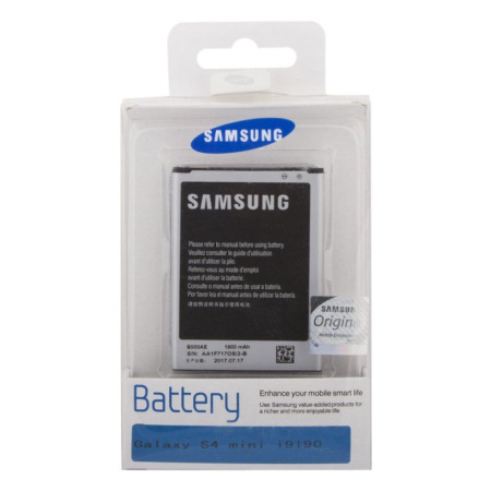 Купить Аккумулятор EB-B500BEBECWW для Samsung Galaxy S4 Mini i9190, i9192 Аккумулятор EB-B500BEBECWW для Samsung Galaxy S4 Mini i9190, i9192
