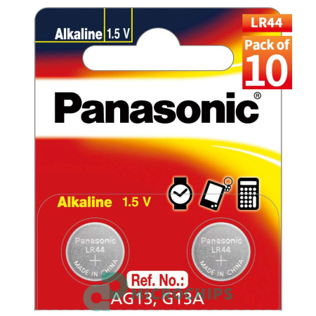 Батарейка Panasonic LR44 2BP