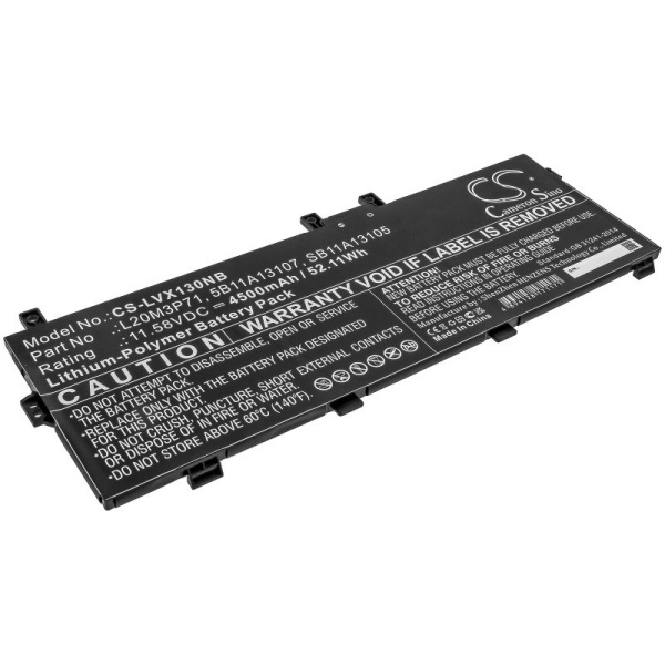 Аккумулятор для Lenovo ThinkPad X13 Yoga G2, ThinkPad X13 Yoga G2 серии (L20M3P71) 4500mah