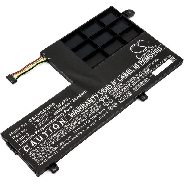 Аккумулятор для Lenovo IdeaPad 520s, Yoga 510-14ISK, 510-15ISK 4510mAh