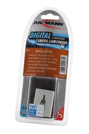 Купить Аккумулятор для видеокамеры Ansmann 5022643 A-Min NP 900 BL1 Аккумулятор для видеокамеры Ansmann 5022643 A-Min NP 900 BL1