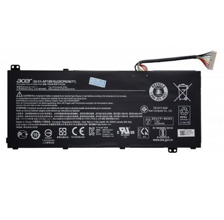 Купить Аккумулятор (батарея) AP18B18J для ноутбука Acer Aspire A314-32, 34.31Vт, 4515mAh, 7.6V Аккумулятор (батарея) AP18B18J для ноутбука Acer Aspire A314-32, 34.31Vт, 4515mAh, 7.6V
