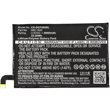 Аккумулятор для DOOGEE Homtom HT6 6000mah