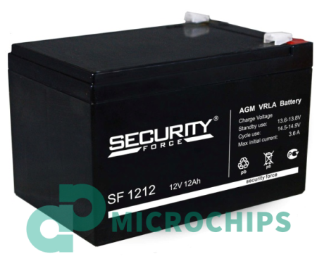 Аккумулятор Security Force SF 1212 (AGM, 12Ah)