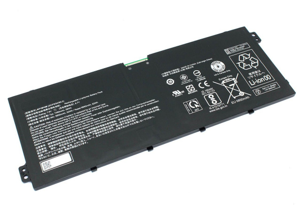 Аккумулятор (батарея) AP18F4M для ноутбука Acer ChromeBook 715 CB715-1WT, 7.6V, 6850mAh