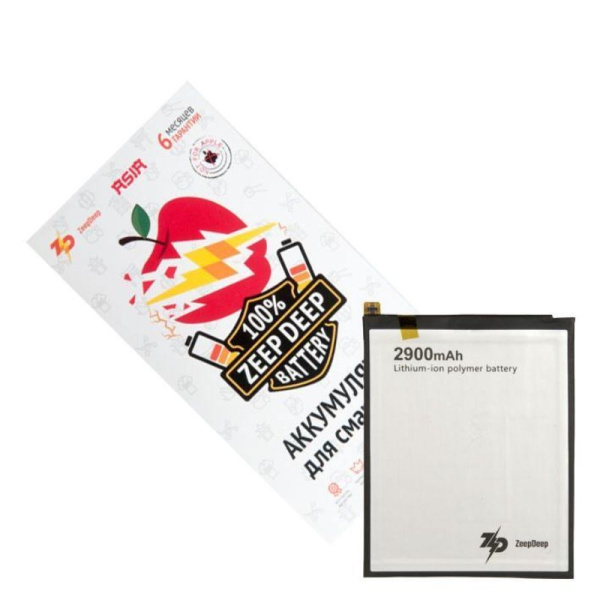 Аккумулятор ZeepDeep ASIA (HB366481ECW 2900mAh) для Huawei Honor 5c, P9, P9 Lite, Honor 8, Honor 8 Lite, Honor 9 Lite, P10 Lite, P20 Lite, Honor 7C, Honor 7A Pro, P Smart, Honor 7C Pro