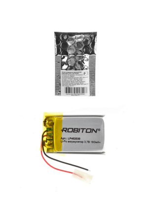 Аккумулятор Robiton 402030 (Li-Pol, 180mAh, 3.7V)