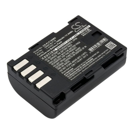 Аккумулятор для Panasonic Lumix DMC-GH3, GH4, GH5 (DMW-BLF19) 1600mAh