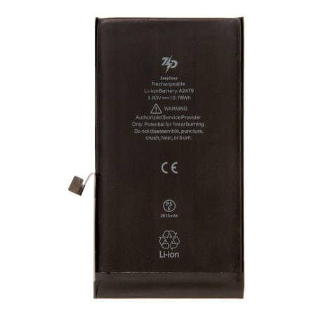 аккумулятор для iPhone 12 / iPhone 12 Pro ZeepDeep Pro-series: батарея 2815 mAh, монтажные стикеры, прокладка дисплея