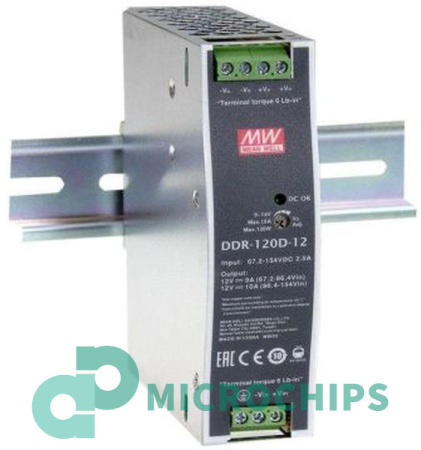 DC-DC преобразователь Mean Well DDR-120A-12
