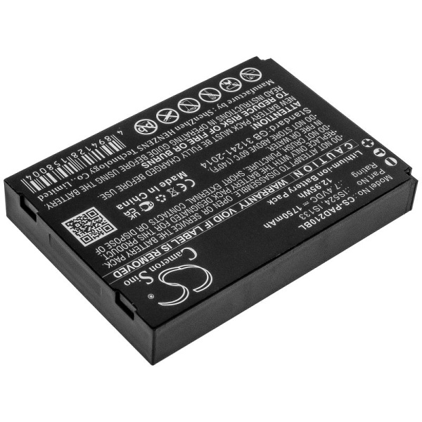 Аккумулятор для Pax D210 (IS524) 1750mAh