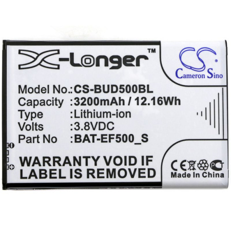Аккумулятор для Bluebird EF500, EF501 (BAT-EF500_S) 3200mah