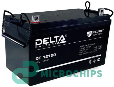 Аккумулятор Delta DT 12100 (AGM, 100Ah)