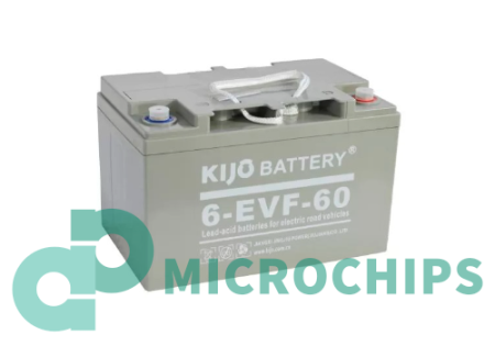 Тяговый аккумулятор Kijo 3-EVF-60 (GEL, 60Ah, 12V)