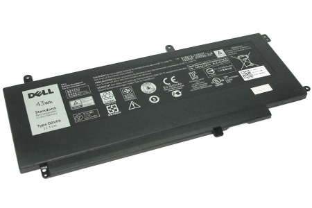 Аккумулятор (батарея) D2VF9 для ноутбука Dell Inspiron 15 7547 11.1B, 43Vтч (оригинал)