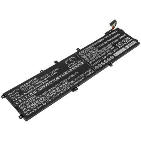 Аккумулятор для Dell G7 17 7700 (0NCC3D) 8000mAh