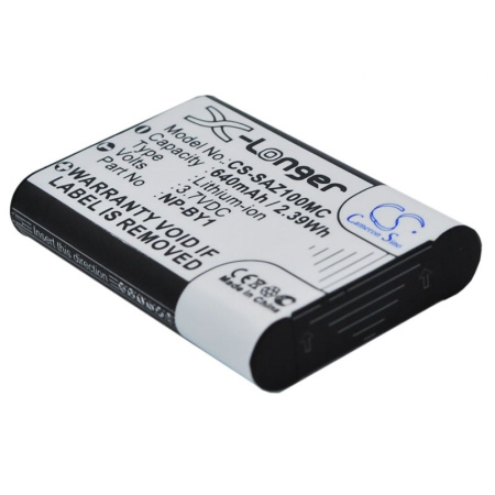 Аккумулятор для Sony NP-BY1 640mah