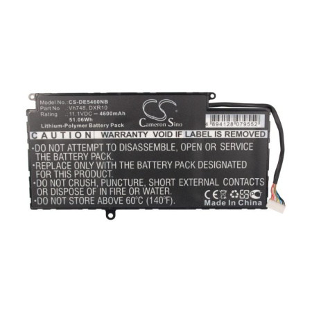 Аккумулятор для Dell Vostro 5460, 5470, 5560, 5570 4600mAh