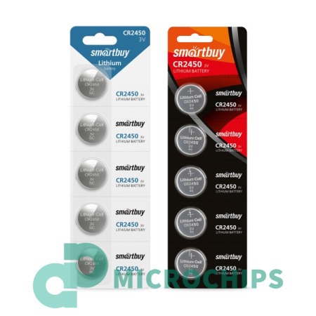 Батарейка SmartBuy CR2450 5BP