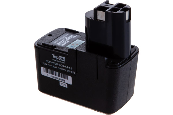 Купить Аккумулятор TopOn TOP-PTGD-BOS-7.2-1.5 (NiCd, 1500mAh, 7.2V) Аккумулятор TopOn TOP-PTGD-BOS-7.2-1.5 (NiCd, 1500mAh, 7.2V)