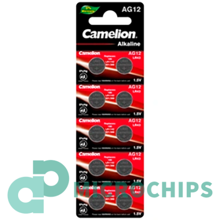 Купить Батарейка Camelion Alkaline AG12 (LR43) 10BP Батарейка Camelion Alkaline AG12 (LR43) 10BP