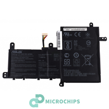 Купить Аккумулятор (батарея) B31N1729 для ноутбука Asus X530, VivoBook S15 S530 3553mAh, 11.52V, черный, Li-ion (оригинал) Аккумулятор (батарея) B31N1729 для ноутбука Asus X530, VivoBook S15 S530 3553mAh, 11.52V, черный, Li-ion (оригинал)