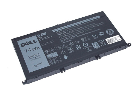 Аккумулятор (батарея) 357F9 для ноутбука Dell 15-7000, 11.1V, 74Vт (оригинал)