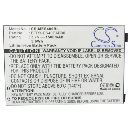 Купить Аккумулятор для Symbol ES400, ES405 (BTRY-ES40EAB00) 1500mAh Аккумулятор для Symbol ES400, ES405 (BTRY-ES40EAB00) 1500mAh