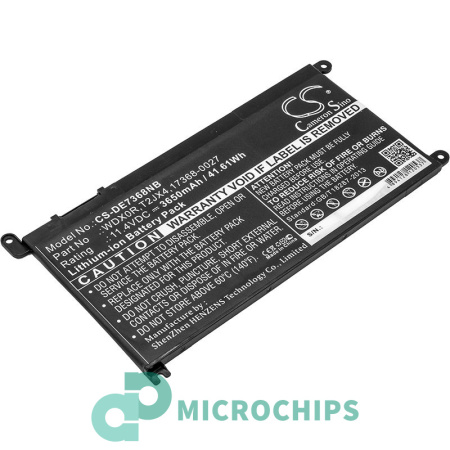 Аккумулятор для Dell Inspiron 13, 14 15, Vostro 14, 15 серии (WDX0R) 3650mah