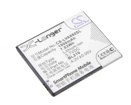 Аккумулятор CS-LVA880SL для Lenovo BL219 A388t, A850+, A880, A889, A916, S810t, S856
