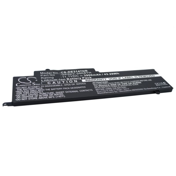Аккумулятор для ноутбуков Dell Inspiron 13 7000, 13 7347 (GK5KY) 3900mAh