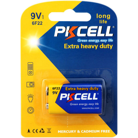 Батарейка PKCELL 6F22 9V 1BP