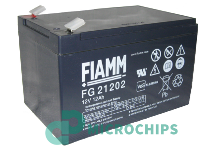 Купить Аккумулятор Fiamm FG21202 (AGM, 12Ah) Аккумулятор Fiamm FG21202 (AGM, 12Ah)