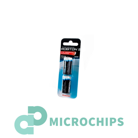 Аккумулятор Robiton RCR123A-550-3.7-PCB (Li-ion, 550mAh, 3.7V) 2BP