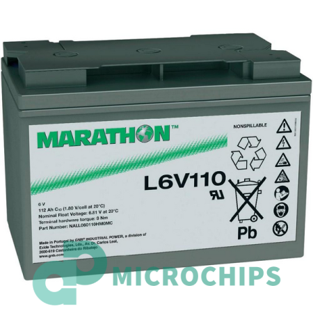 Аккумулятор Marathon L6V110 (AGM, 110Ah)