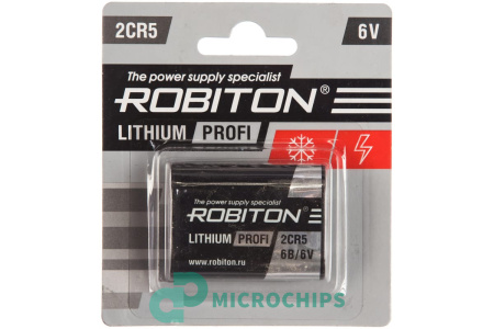 Купить Батарейка Robiton Profi 2CR5 1BP Батарейка Robiton Profi 2CR5 1BP