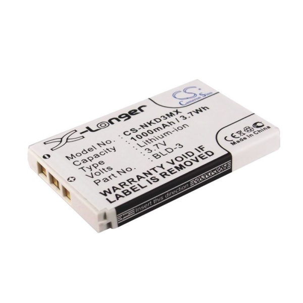 Аккумулятор для Nokia BLD-3 1000mah