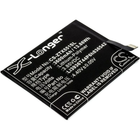 Аккумулятор для ZTE Nubia M2 3600mah
