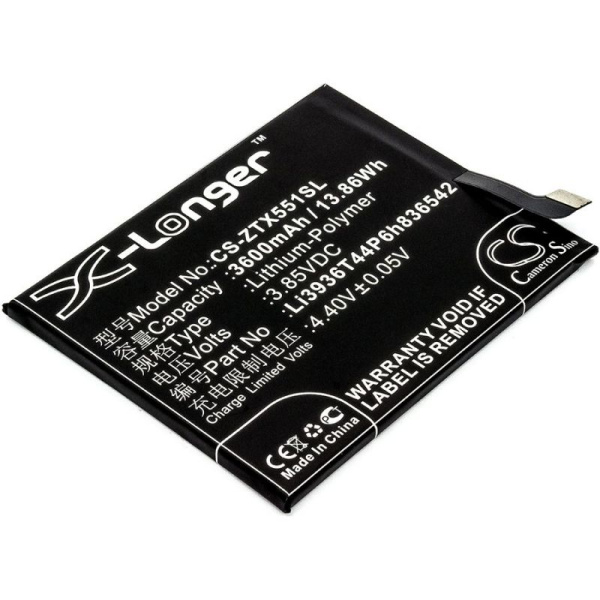 Аккумулятор для ZTE Nubia M2 3600mah