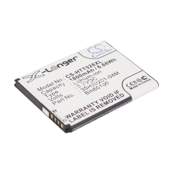 Аккумулятор для HTC Desire 400, Desire 500, Desire 600, One SV 1800mah
