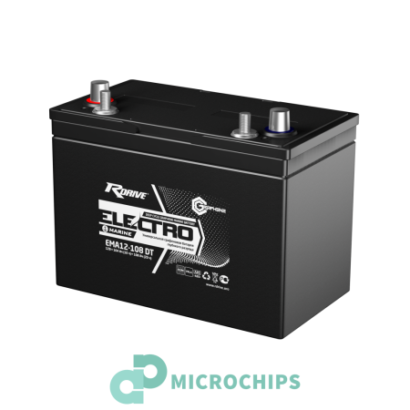 Купить Тяговый аккумулятор RDrive Electro Marine EMA12-108 DT (AGM, 108Ah, 12V) Тяговый аккумулятор RDrive Electro Marine EMA12-108 DT (AGM, 108Ah, 12V)